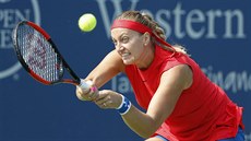 Petra Kvitová v prvním kole na turnaji v Cincinnati. Petra Kvitová v prvním kole na turnaji v Cincinnati.