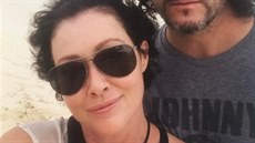 Shannen Doherty na dovolené s manelem