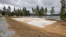 Takto po roce vypadá místo, kde stál loni v srpnu park Rio-Lipno. Takto po roce vypadá místo, kde stál loni v srpnu park Rio-Lipno.