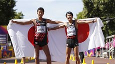 Stíbro i bronz z 50 kilometr v chzi putuje do Japonska zásluhou Hirooki...