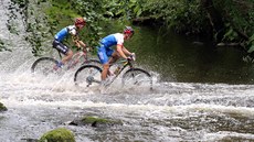 Momentka z Karlovarského AM bikemaratonu. Momentka z Karlovarského AM bikemaratonu.