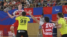 Momentka z utkání Nového Veselí a Velenje. Momentka z utkání Nového Veselí a Velenje.