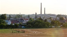 Pohled na Brodek u Přerova, k jehož panoramatu po generace neodmyslitelně... Pohled na Brodek u Přerova, k jehož panoramatu po generace neodmyslitelně...