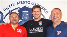 Trenéři házené v Lovosicích. Zleva Pavel Farář ze slovenských Topoľčan, Alois... Trenéři házené v Lovosicích. Zleva Pavel Farář ze slovenských Topoľčan, Alois...