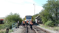 Stet osobního auta a vlaku na Znojemsku má tragické následky. Na míst zemeli...
