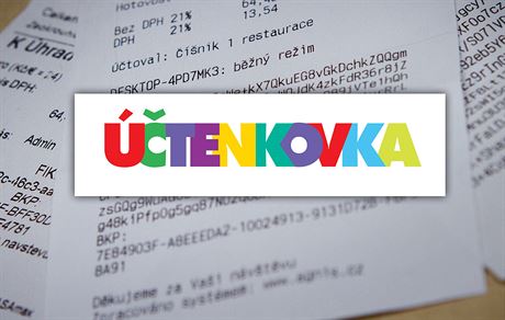 Logo Útenkovky tvoí barevná písmena na bílém podkladu