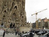 V barcelonsk katedrle Sagrada Familia se uskutenila me za obti atentt....