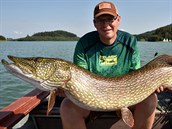 Radek Filip s 127cm krokodýlem z české svazové vody Radek Filip s 127cm krokodýlem z české svazové vody