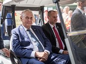 Prezident Miloš Zeman navštívil agrosalon Země živitelka v Českých Budějovicích. Prezident Miloš Zeman navštívil agrosalon Země živitelka v Českých Budějovicích.