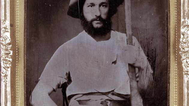 Zlatokop, fotografie vznikla kolem roku 1850.