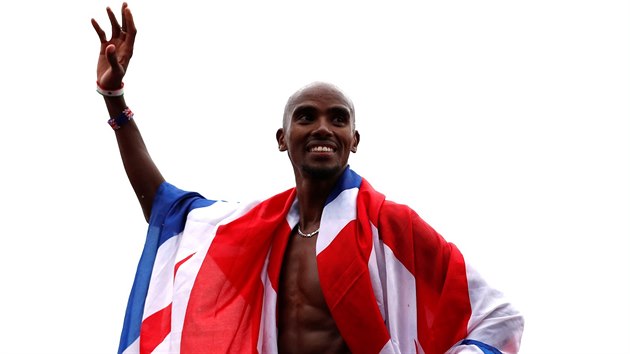 Mo Farah se louil s Diamantovou ligou v Birminghamu.