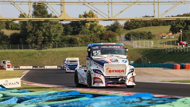 Adam Lacko s Buggyrou na Hungaroringu.