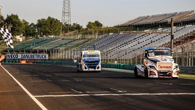 Adam Lacko vtz s Buggyrou na Hungaroringu.