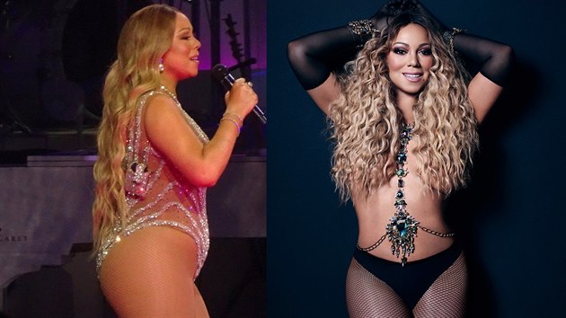 Mariah Carey bhem vystoupen v Las Vegas a na oblce magaznu Paper (2017)