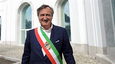 Benátský starosta Luigi Brugnaro Benátský starosta Luigi Brugnaro