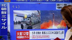 Nad Japonskem prolétla severokorejská raketa (29. srpna 2017). Nad Japonskem prolétla severokorejská raketa (29. srpna 2017).