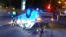 Po nehodě na Jiráskově mostě zadrženi tři opilí řidiči Po nehodě na Jiráskově mostě zadrženi tři opilí řidiči