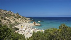 Pláž u kyperského letoviska Ayia Napa. Pláž u kyperského letoviska Ayia Napa.