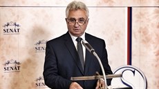 Předseda Senátu Milan Štěch oznámil na tiskové konferenci termín prvního kola... Předseda Senátu Milan Štěch oznámil na tiskové konferenci termín prvního kola...