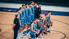 etí basketbalisté se fotí ped EuroBasketem 2017.