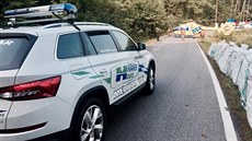 Záchranáři zasahují u nehody při závodech Czech Tourist Trophy v Hořicích na... Záchranáři zasahují u nehody při závodech Czech Tourist Trophy v Hořicích na...