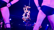 Záběr z české premiéry kanadské show Barbu Záběr z české premiéry kanadské show Barbu