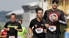 Tradičně zřejmě nejnáročnějším úsekem trati Jihlavského půlmaratonu je táhlé... Tradičně zřejmě nejnáročnějším úsekem trati Jihlavského půlmaratonu je táhlé...