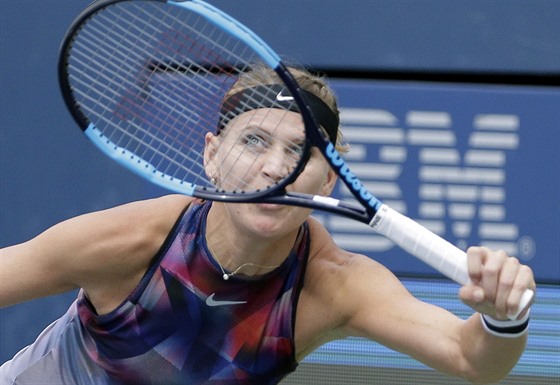 Lucie afáová podala ve tetím kole US Open soustedný výkon a s Japonskou...