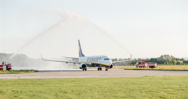 Ryanair poprvé v Pardubicích.