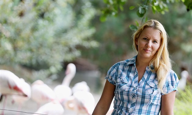 Iva Uhrová byla uitelkou biologie, te pracuje v hodonínské zoo, ale...