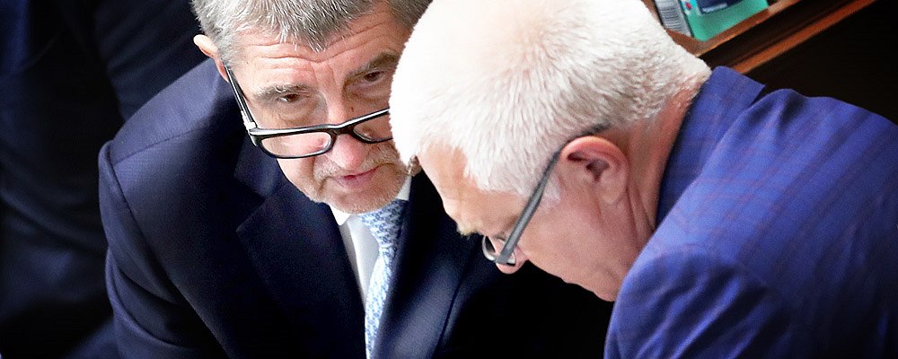 Andrej Babiš a Jaroslav Faltýnek (oba ANO) na jednání Poslanecké sněmovny,... Andrej Babiš a Jaroslav Faltýnek (oba ANO) na jednání Poslanecké sněmovny,...