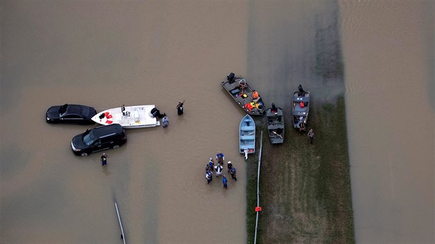 Nsledky povodn v Houstonu (31. srpna 2017)