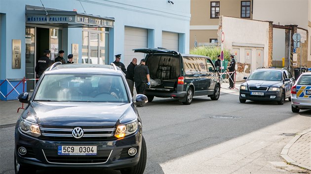 Na sluebn mstsk policie v eskch Budjovicch se stlelo.