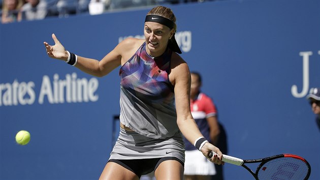 Petra Kvitov ve tetm kole US Open