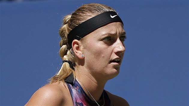 Petra Kvitov ve tetm kole US Open