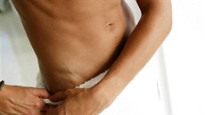 Ilustrační fotografie - penis, pas, mužské, tělo, břicho Ilustrační fotografie - penis, pas, mužské, tělo, břicho