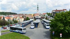 Autobusové nádraží v Třebíči Autobusové nádraží v Třebíči