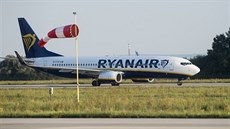 Letadlo irské společnosti Ryanair Letadlo irské společnosti Ryanair