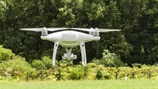 Dron spolenosti EASYmap vyráí k oblasti porostlé bolevníkem. 