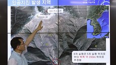 Severní Korea provedla úspnou zkouku vodíkové pumy (3. záí 2017).