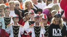 Tereza Maxová zahájila charitativní happening Teribear hýbe Prahou. (7.9.... Tereza Maxová zahájila charitativní happening Teribear hýbe Prahou. (7.9....