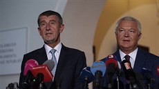 Andrej Babi a Jaroslav Faltýnek (oba ANO) byli vydáni Snmovnou k trestnímu...