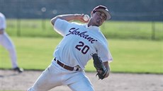 Američan Dylan Brammer válí za olomoucké Skokany a patří k esům baseballové... Američan Dylan Brammer válí za olomoucké Skokany a patří k esům baseballové...