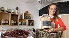 Martina Válková v první beozbalové prodejně v Ústeckém kraji v Litoměřicích. Martina Válková v první beozbalové prodejně v Ústeckém kraji v Litoměřicích.