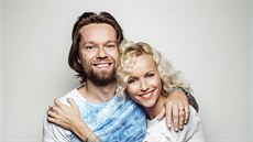 Richard Krajčo a jeho manželka Karin Richard Krajčo a jeho manželka Karin