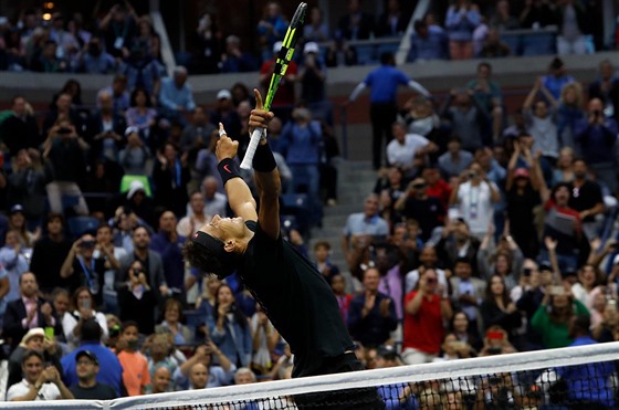 POTET. Rafael Nadal se stal opt vldcem US Open.