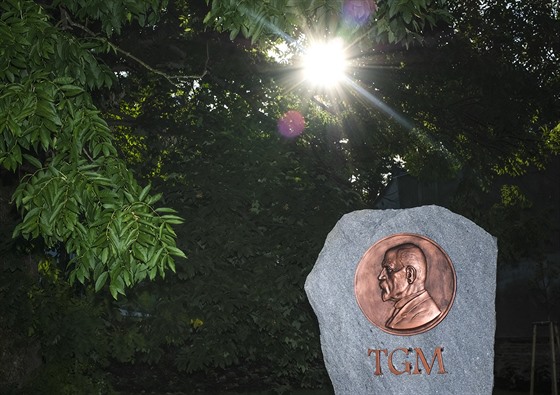 Nový pomník T. G. Masaryka v Ústí nad Orlicí.