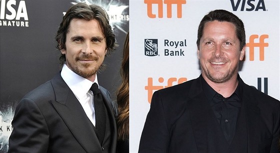 Christian Bale v letech 2012 a 2017