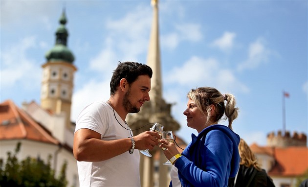 Pálavské vinobraní tradin láká desetitisíce návtvník.