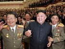 Severokorejský vdce Kim ong-un se úastní oslavy pro jaderné vdce a...